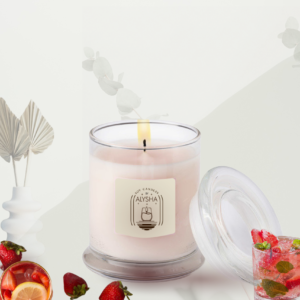 Sweet Bliss with Sparkling Strawberry Soy Candles in Perth