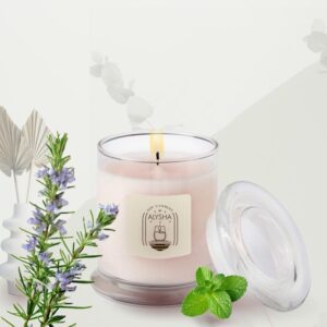 Invigorate with Rosemary and Wild Mint Soy Candles in Perth