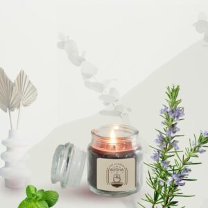 Rosemary and Wild Mint Small Soy Candles in Perth